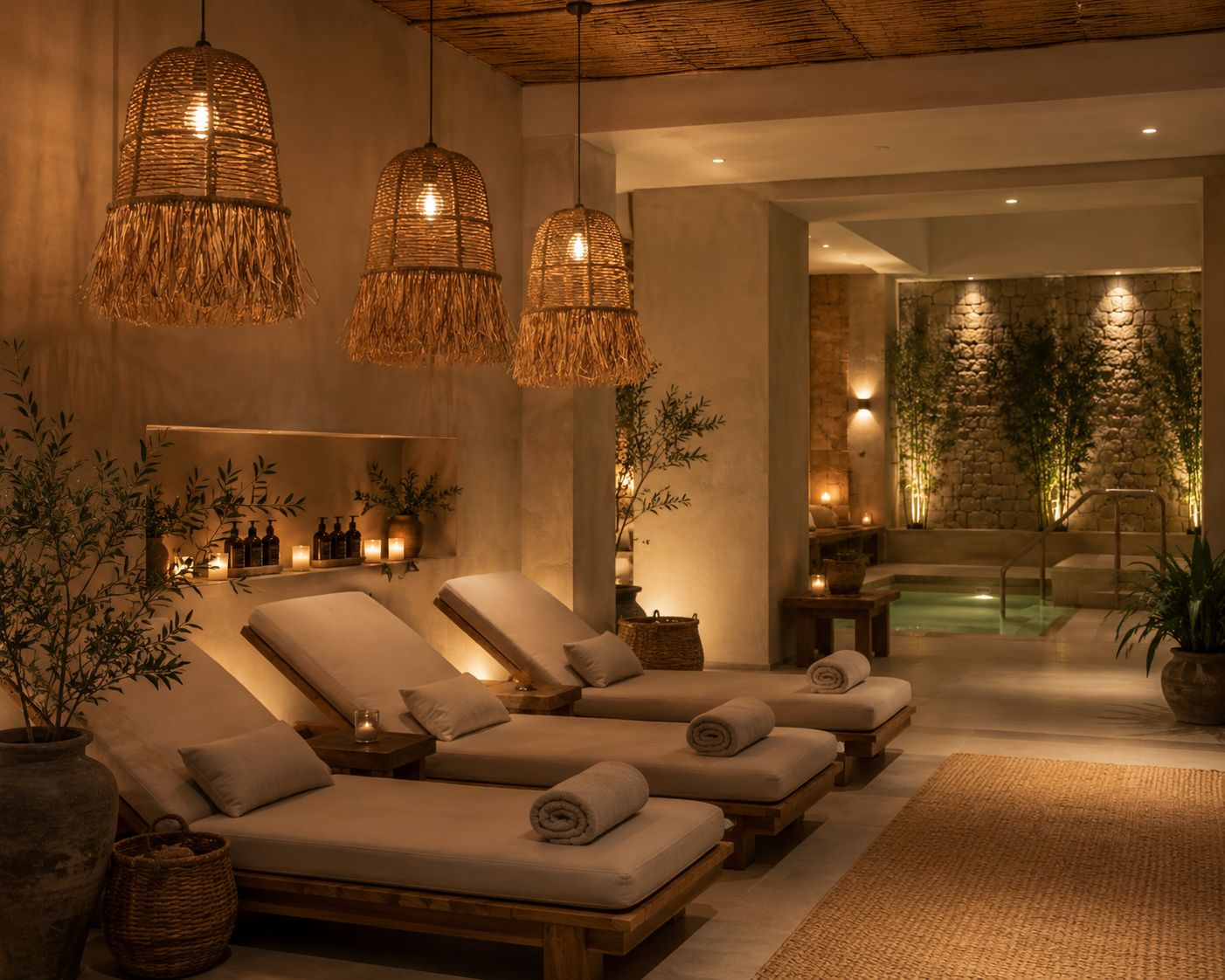 Spas y Bienestar — KÄLLA Lamps proyecto 1